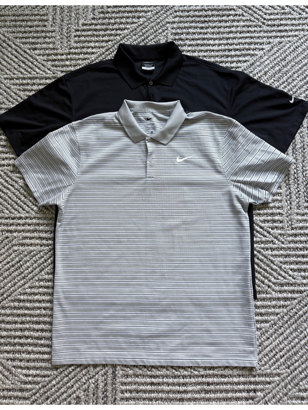 NWOT ( Set of 2) Nike Golf Dri-Fit Polo size L
